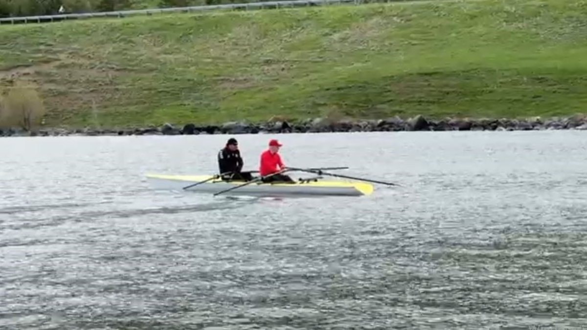 Çıldır Gölü'nde su sporları şöleni
